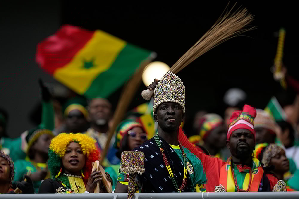 Fans bring life to the Africa Cup of Nations in photos-Senegal fans 