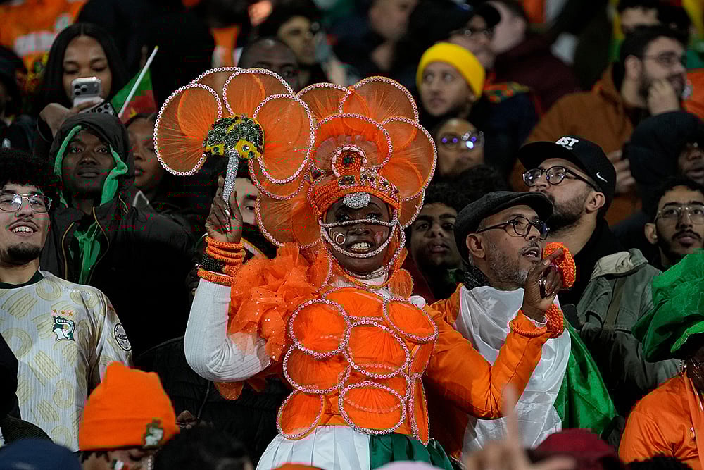 Fans bring life to the Africa Cup of Nations in photos-Ivory Coast fans