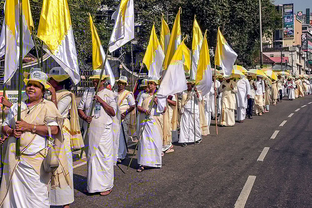 Nazrani Munnetta Rally in Trivandrum