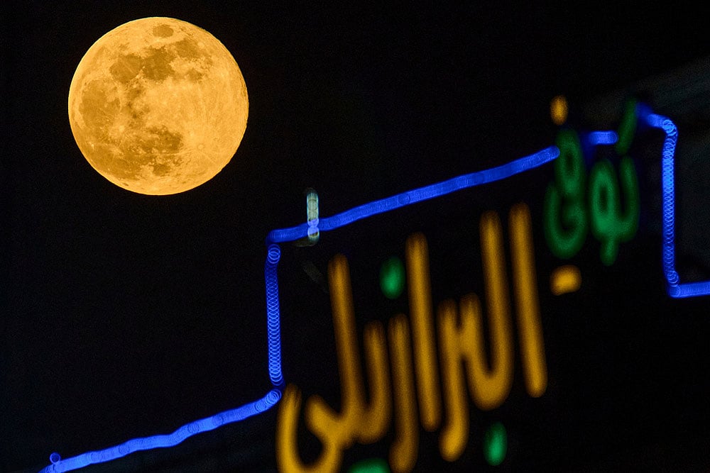 Iraq Wolf Supermoon