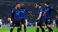 X/Inter Milan : Inter Milan pipped Bologna by 3-1 in matchday 18 of the Serie A at the San Siro Stadium in Milan city, Italy on Sunday, January 4, 2026.