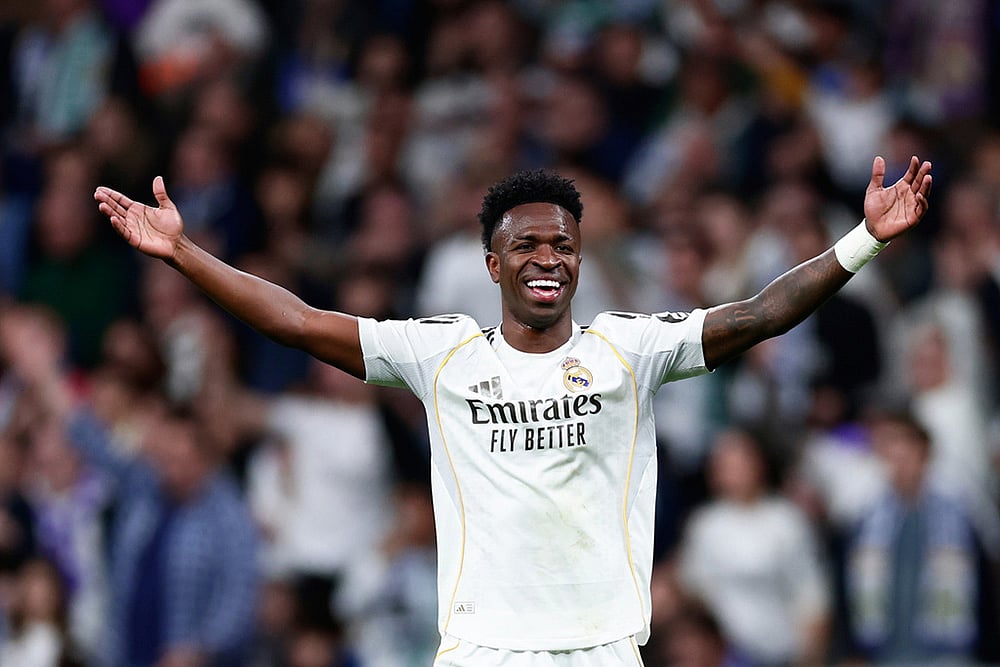 Real Madrid vs Real Betis Spanish La liga match-Vinicius Junior