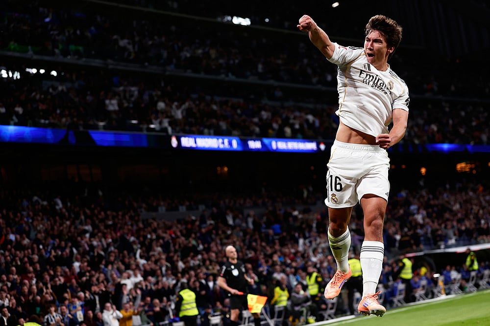 Real Madrid vs Real Betis Spanish La liga match-Gonzalo Garcia