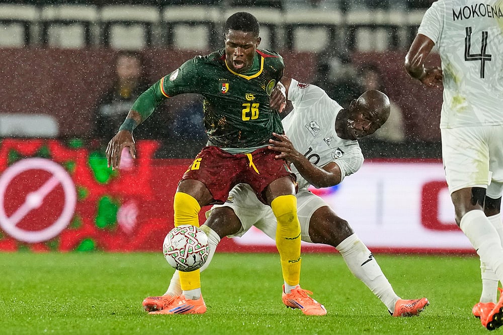 South Africa vs Cameroon Africa Cup Of Nations match-Christian Kofane