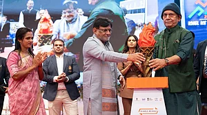 Special Arrangement : Lt Governor Union Territory of Jammu & Kashmir, Manoj Sinha declared the Khelo India Beach Games 2026 open.