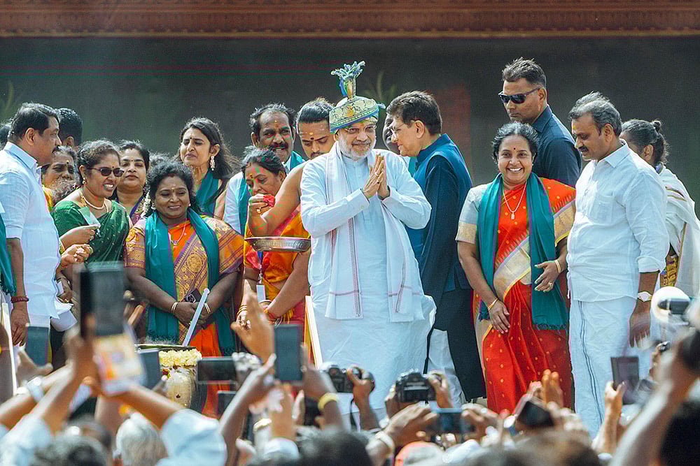 Amit Shah in Tamil Nadu