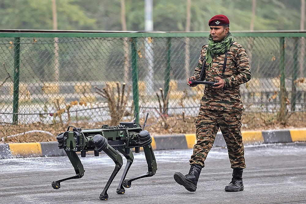 Army Day rehearsals in Jaipur
