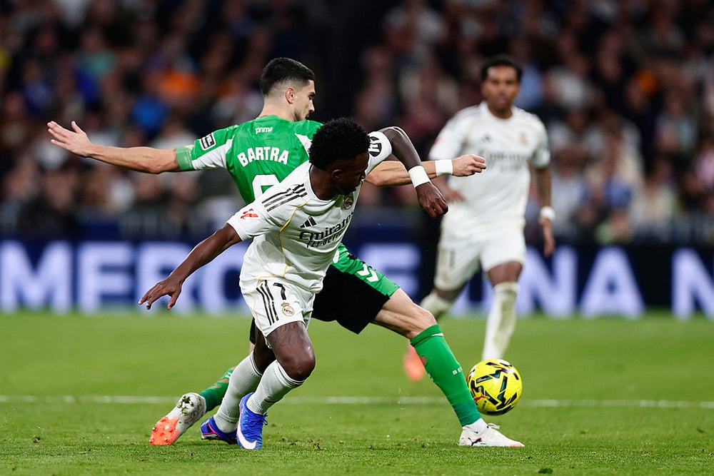 Real Madrid vs Real Betis Spanish La liga match-Rodrygo