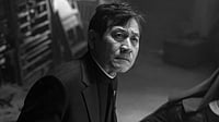 X : Actor Ahn Sung-ki in the Korean movie The Divine Fury