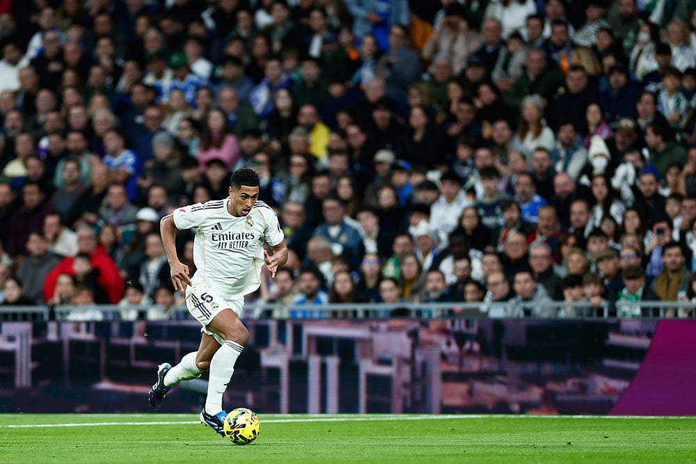 Real Madrid vs Real Betis Spanish La liga match-Jude Bellingham