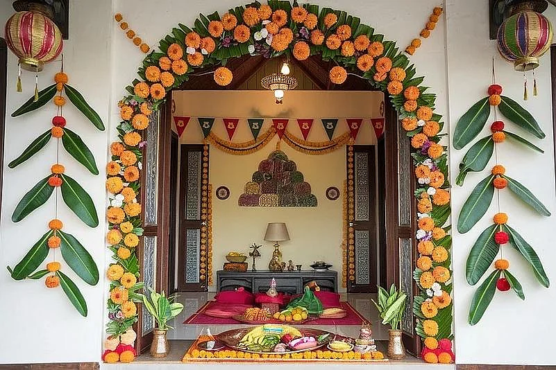 Pongal festival decoration