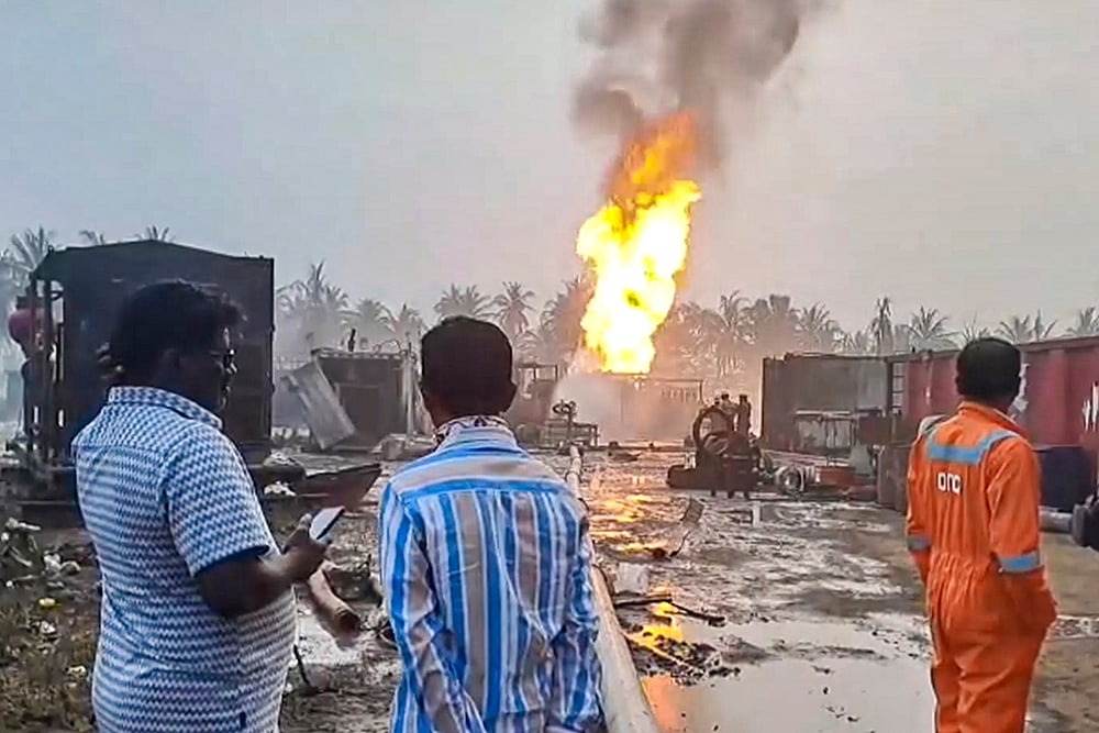 Gas leak in Konaseema