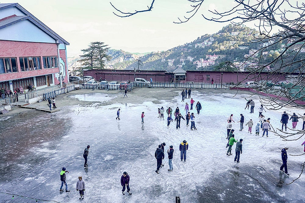 Weather: Winter day in Shimla