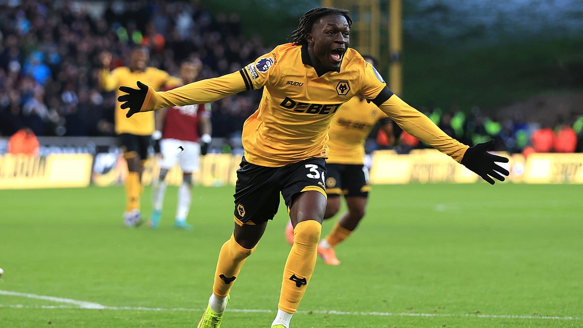 Mateus Mane celebrates his goal against West Ham - null