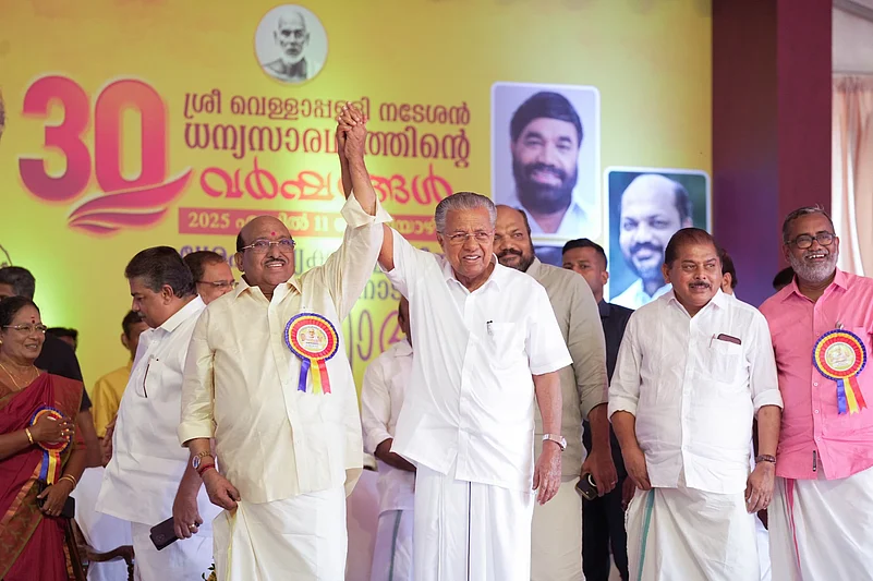 Kerala Chief Minister and SNDP general secretary Vellapally Natesan