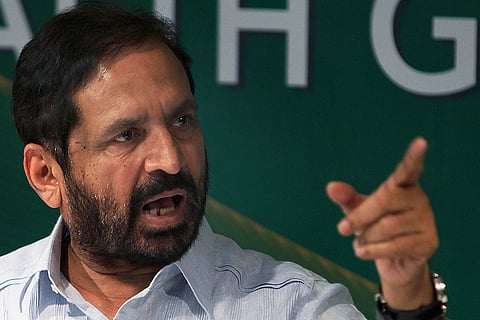 Senior Congress leader and former Union minister Suresh Kalmadi, 81, passed away in Pune following a prolonged illness, family sources said, on early Tuesday, Jan. 6, 2026. Suresh is seen addressing the media, in New Delhi, in this file image dated July 31, 2010. 