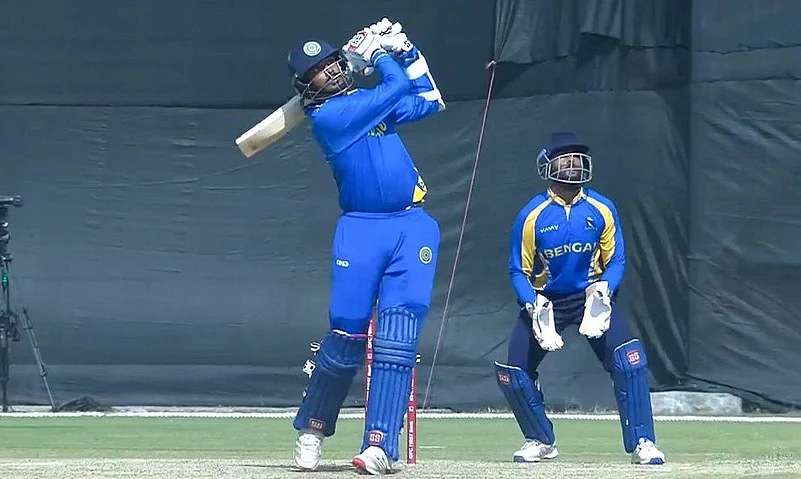 Who Is Aman Rao? Vijay Hazare Trophy 2025-26 Double Century Hyderabad Vs Bengal