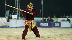 KIBG 2026 : Khelo India Beach Games 2026: Raja Das Wins Gold After Inspiring Struggle