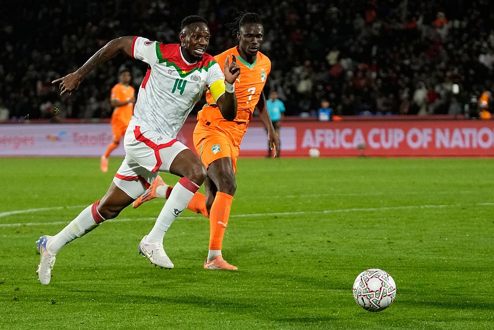 Ivory Coast and Burkina Faso Cup of Nations soccer-Odilon Kossounou
