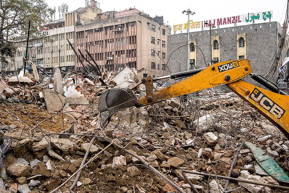 Anti-Encroachment Drive In Delhi
