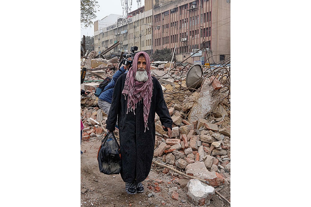 Turkman Gate Demolition Drive Near Mosque