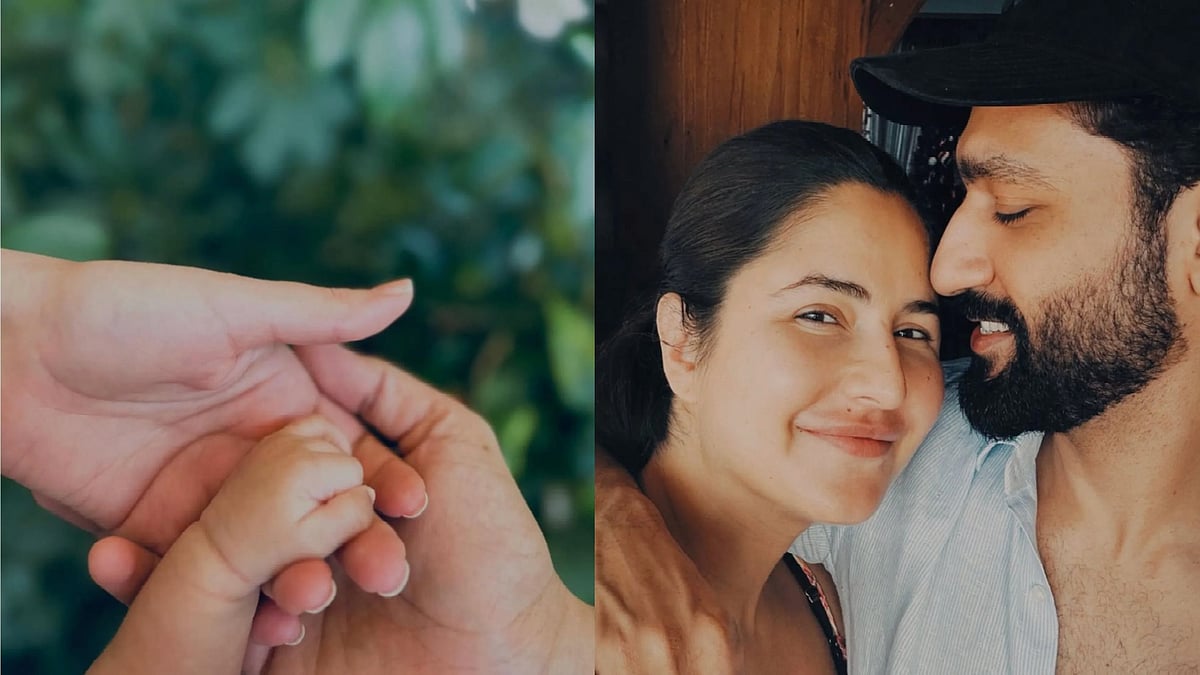 Vicky Kaushal and Katrina Kaif unveil the first glimpse of their newborn son
 - Instagram