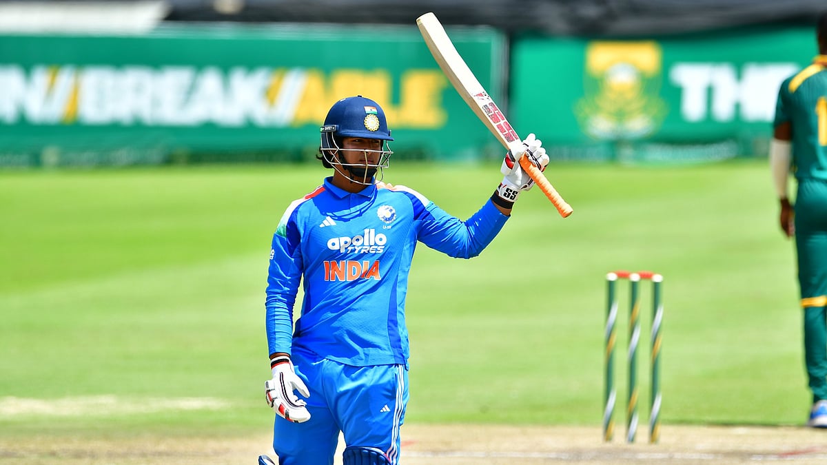 Vaibhav Soryavanshi smashed 127 runs off just 73 balls to take India U19 to 393/7 in 50 overs in the 3rd Youth ODI at Benoni. - X/BCCI