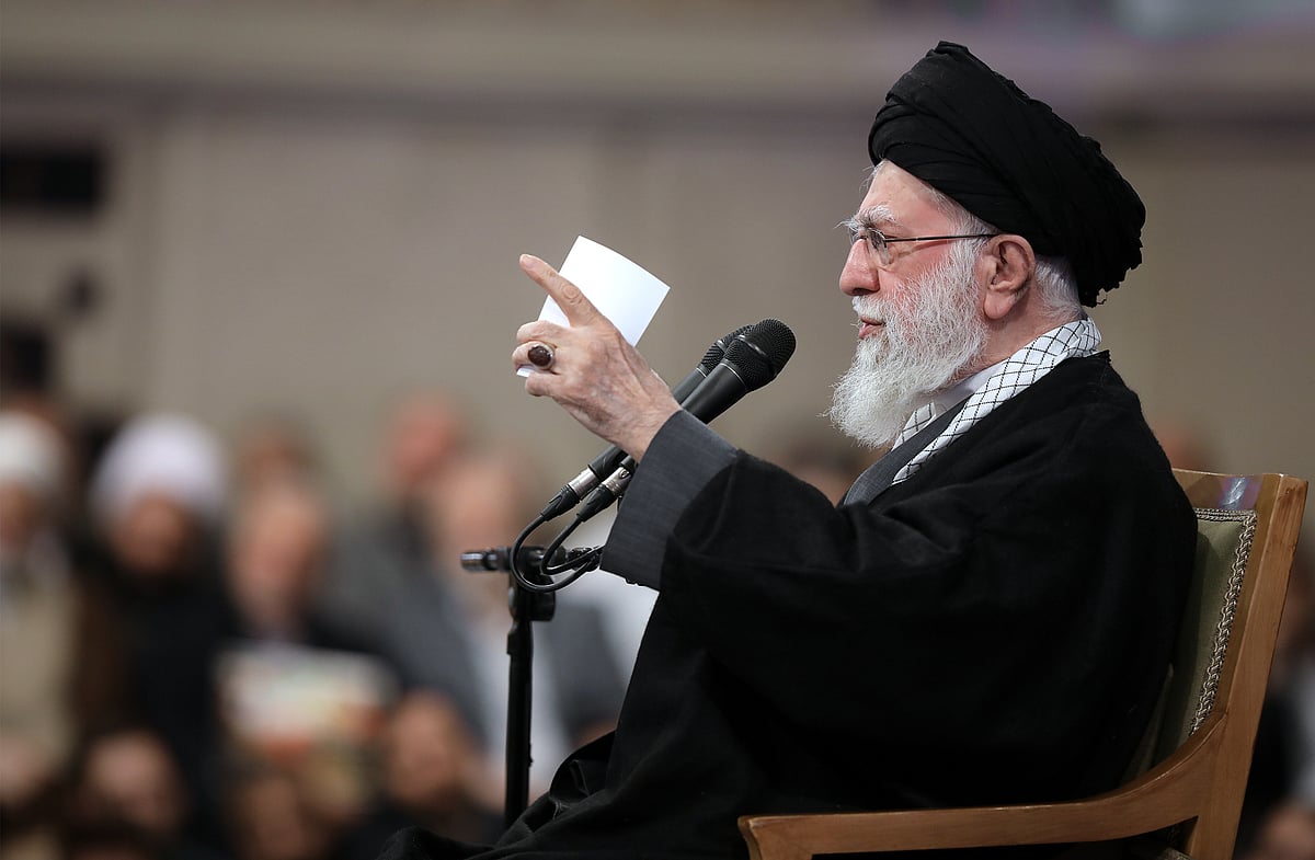 Ayatollah Ali Khamener Iranian Supreme Leade