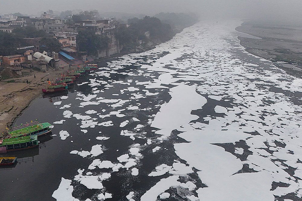 Environment: Yamuna river pollution
