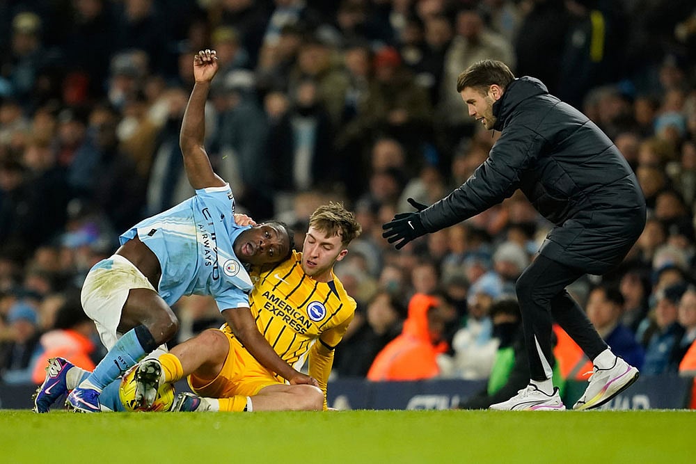 Britain Premier League Soccer: Manchester City vs Brighton