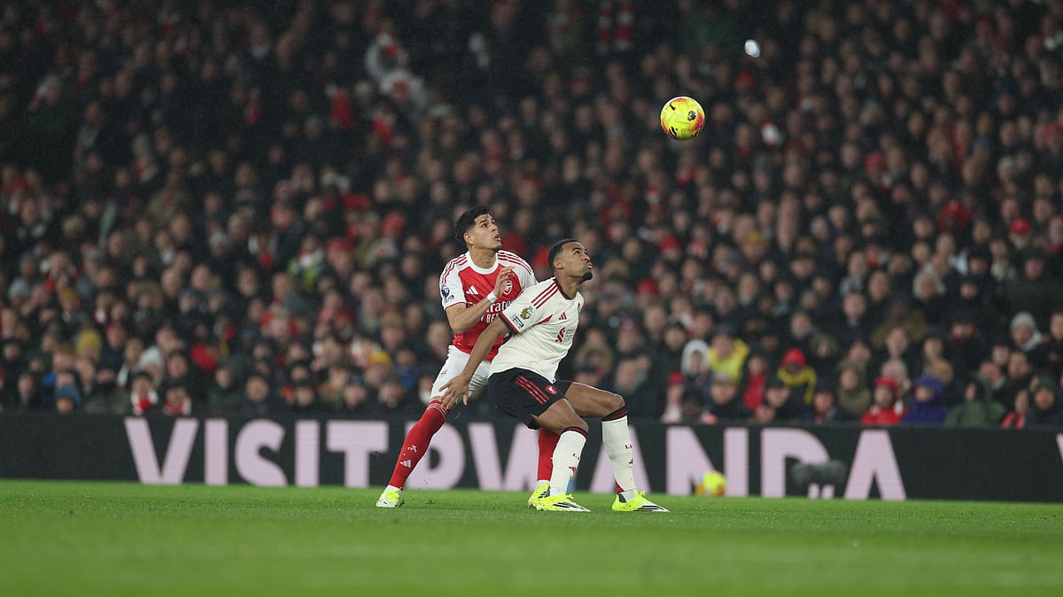 Arsenal are up against Liverpool in the Premier League 2025-26 match in London. - AP/Ian Walton