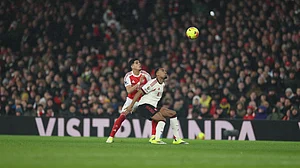 AP/Ian Walton : Arsenal are up against Liverpool in the Premier League 2025-26 match in London.