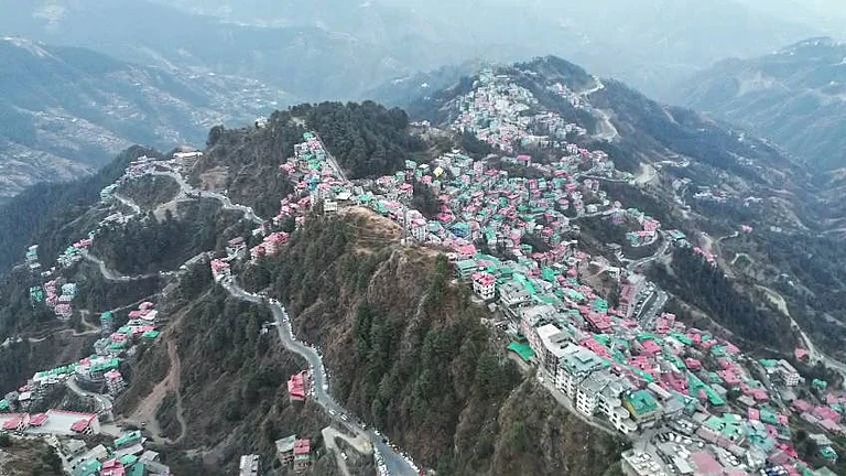 Shimla Aerial View - IMAGO/ANI