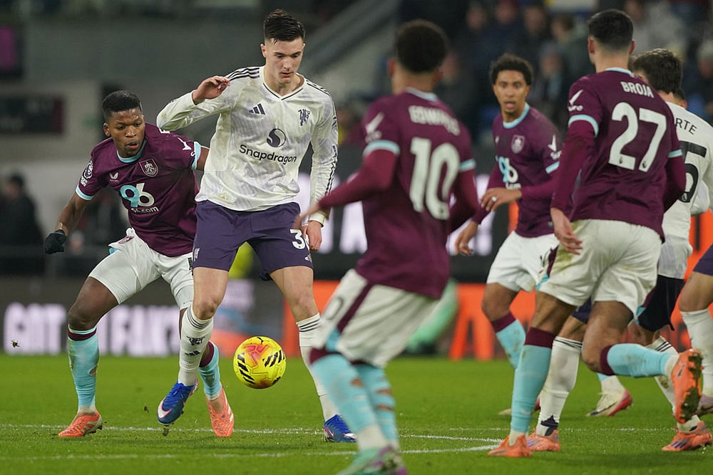 Britain Premier League Soccer: Burnley vs Manchester United