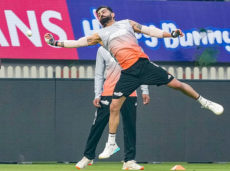 NZ vs IND 1st ODI Match-Training Virat Kohli