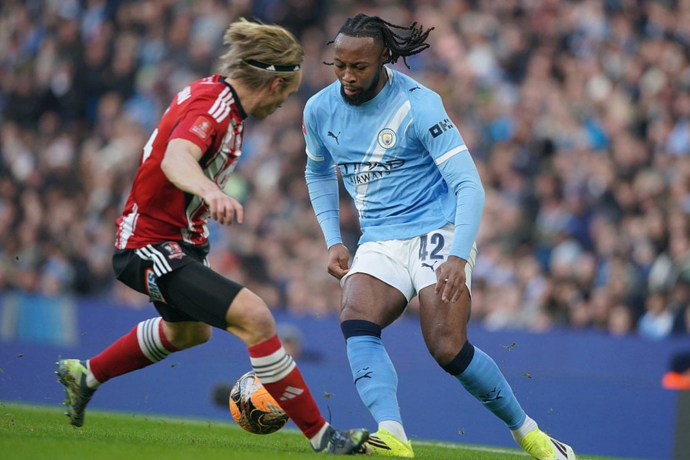 FA Cup Third Round Soccer Match: Manchester City vs Exeter City