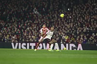 | Photo: AP/Ian Walton : English Premier League soccer match between Arsenal and Liverpool in London.