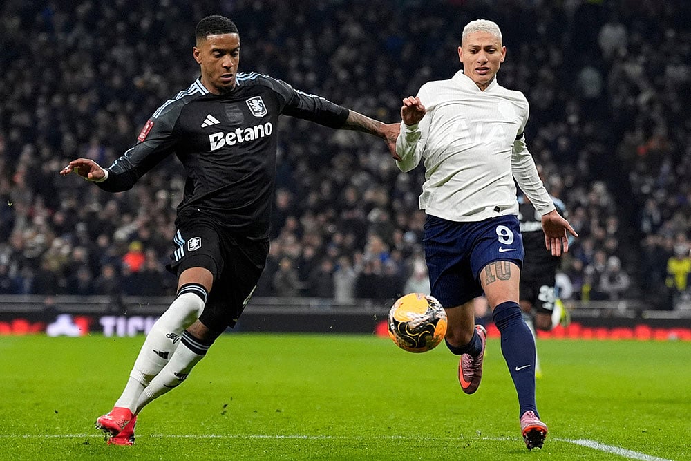 Britain FA Cup Soccer: Tottenham Hotspur vs Aston Villa