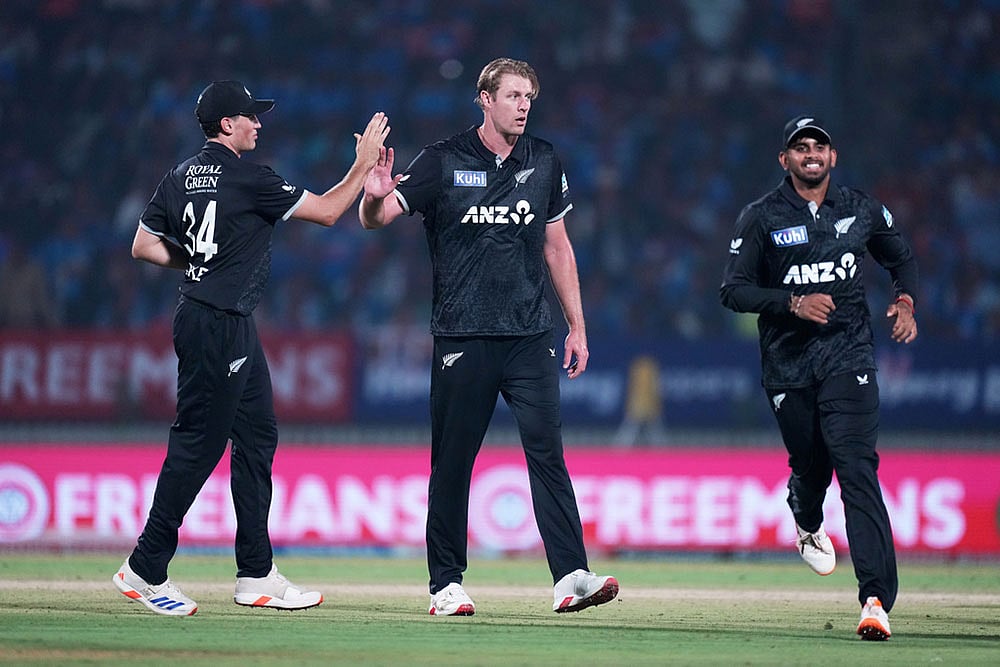 New Zealands Kyle Jamieson