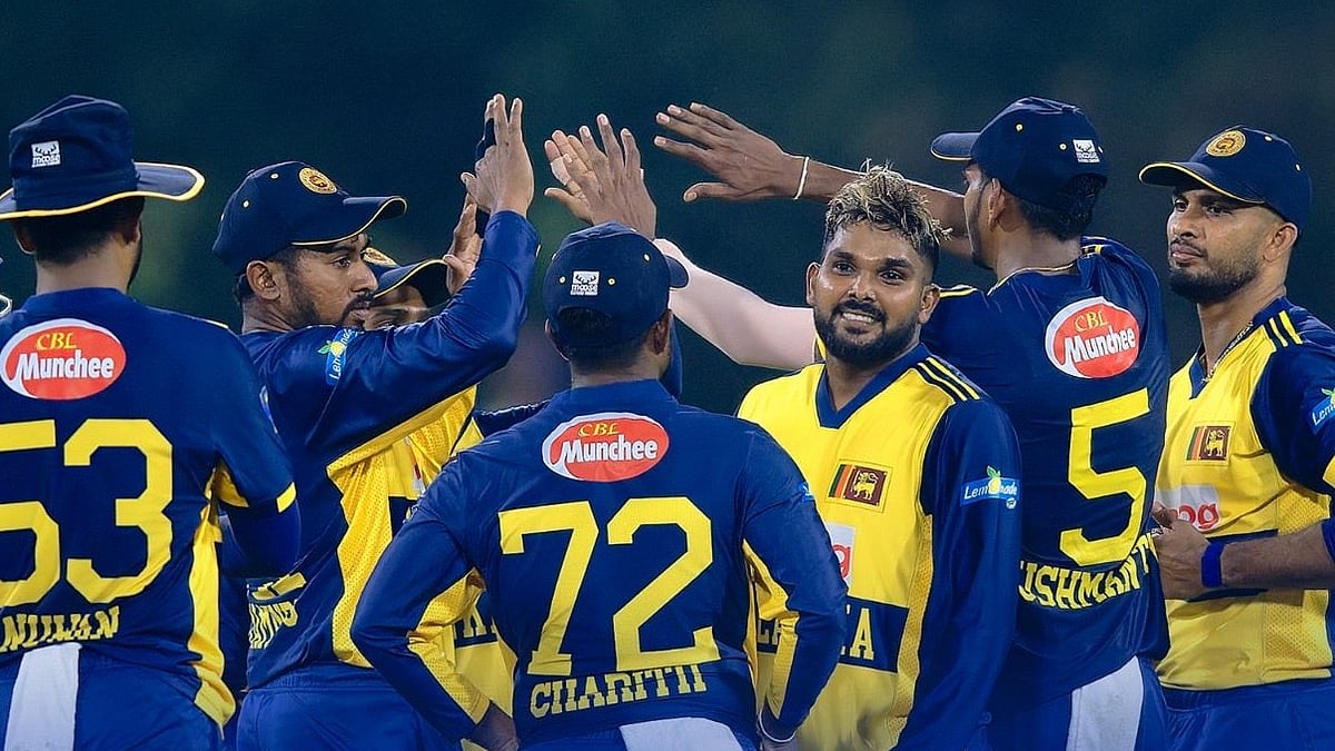 The second T20I between Pakistan and Sri Lanka was washed out. - Photo: X/Sri Lanka Cricket