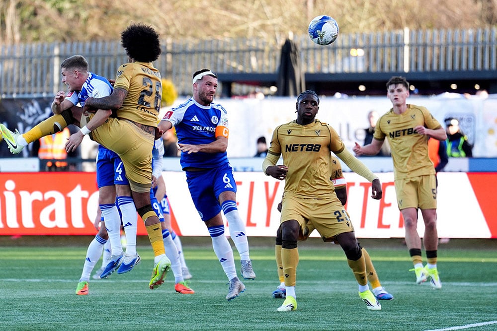FA Cup Soccer: Macclesfield vs Crystal Palace