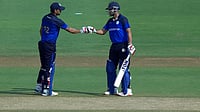 Saurashtra Vs Punjab Highlights, Vijay Hazare Trophy 2025-26 Semi-Final: Vishvaraj Jadeja’s Ton Propels SAU Into Final Photo: X/BCCI Domestic : Harvik Desai hit an unbeaten hundred in the Uttar Pradesh vs Saurashtra, Vijay Hazare Trophy 2025-26 quarter-final.