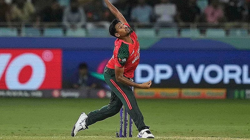 Seamer Mustafizur Rahman was released from the Indian Premier League on the instructions of the BCCI. - File/AP