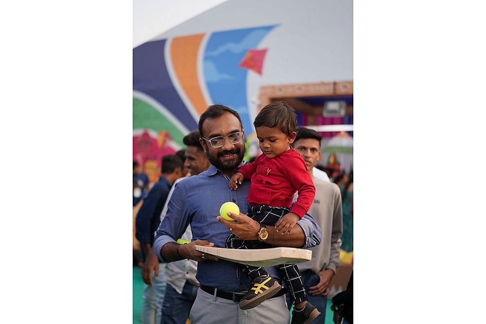 Gujarat Titans fan engagement zone in Ahmedabad