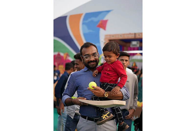 Gujarat Titans fan engagement zone in Ahmedabad