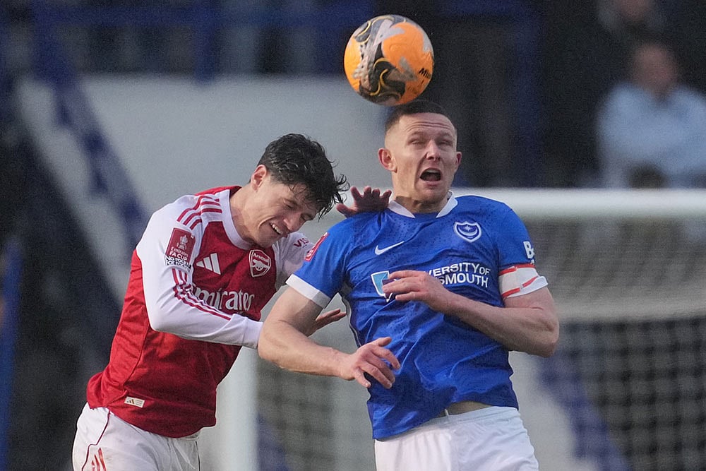 FA Cup Soccer: Arsenal vs Portsmouth