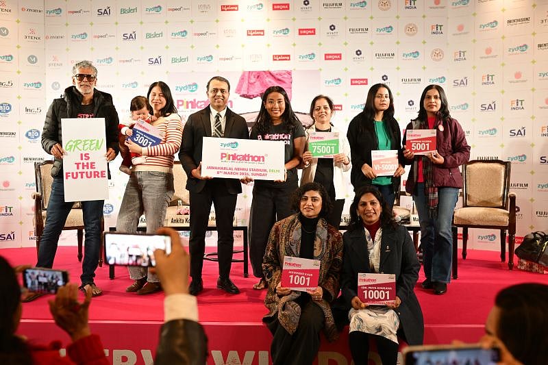 Breast Cancer Survivors at Pinkathon