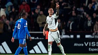 Albacete Vs Real Madrid, Copa Del Rey 2025-26 Round Of 16: Alvaro Arbeloa's Tenure Starts With Shocking Loss Opta : Betancor celebrates after his dramatic winner
