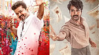 IMDb : Vijay and Sivakarthikeyan appear in separate stills from Jana Nayagan and Parasakthi, respectively
