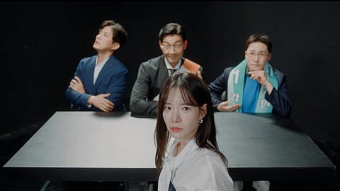 A still from Marie and Her Three Daddies